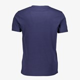 Heren T-shirt blauw met opdruk