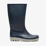 Blauwe kinder regenlaarzen