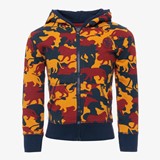 Jongens vest met dierenprint