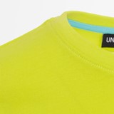 Kinder T-shirt neon geel