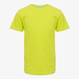Kinder T-shirt neon geel