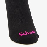 1 paar dames sneakersokken zwart