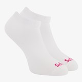 1 paar dames sneakersokken wit