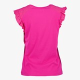Dames top roze met vlindermouwen