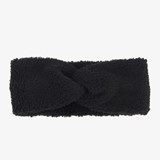 Dames teddy hoofdband zwart