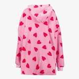 Hoodie blanket roze