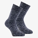 1 paar heren antislip sokken blauw