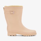 Gevoerde dames regenlaarzen roze