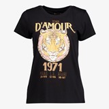 Dames T-shirt met tijgeropdruk