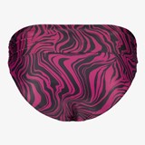 Dames overslag bikinibroekje met print
