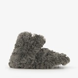 Grijze dames pantoffels