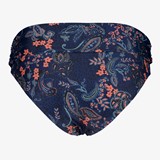 Dames overslag bikinibroekje paisley print