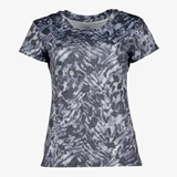 Dames sport T-shirt met print grijs
