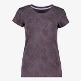 Dames sport T-shirt grijs met print