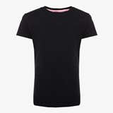 Meisjes basic T-shirt zwart