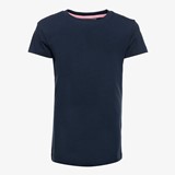 Meisjes basic T-shirt blauw