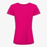 Meisjes basic T-shirt roze