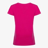 Meisjes basic T-shirt roze