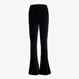 Meisjes velours flared broek