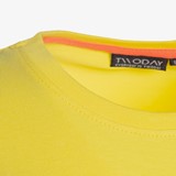 Meisjes basic T-shirt geel