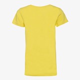 Meisjes basic T-shirt geel