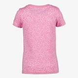 Meisjes T-shirt roze met print