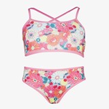 Meisjes bikini met bloemenprint