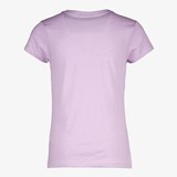 Meisjes T-shirt paars met jungleopdruk