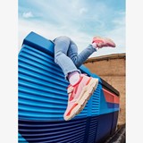 Meisjes dad sneakers roze/rood