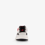 Leren jongens sneakers wit rood