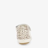 Leren babyschoenen beige