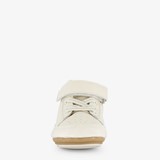 Leren babyschoenen beige