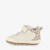 Leren babyschoenen beige