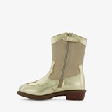 Meisjes western laarzen goud metallic