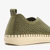 Daisy dames instappers groen