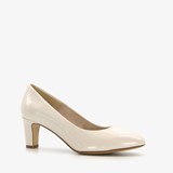 Tamaris dames lak pumps beige