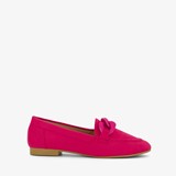 Dames loafers fuchsia roze