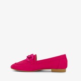 Dames loafers fuchsia roze