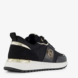 Dames sneakers zwart goud