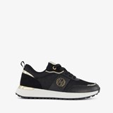 Dames sneakers zwart goud