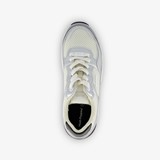 Dames dad sneakers zilver wit