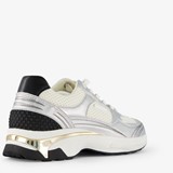Dames dad sneakers zilver wit