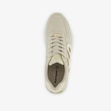 Dames sneakers beige goud