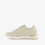 Dames sneakers beige goud