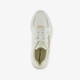 Dames sneakers wit goud