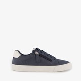 Dames sneakers met rits blauw
