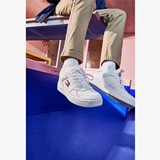 Retro basket leren heren sneakers