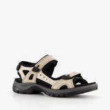 ECCO Offroad leren dames wandelsandalen grijs