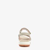 ECCO Cruise II leren dames sandalen beige
