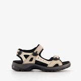 ECCO Offroad leren dames wandelsandalen grijs